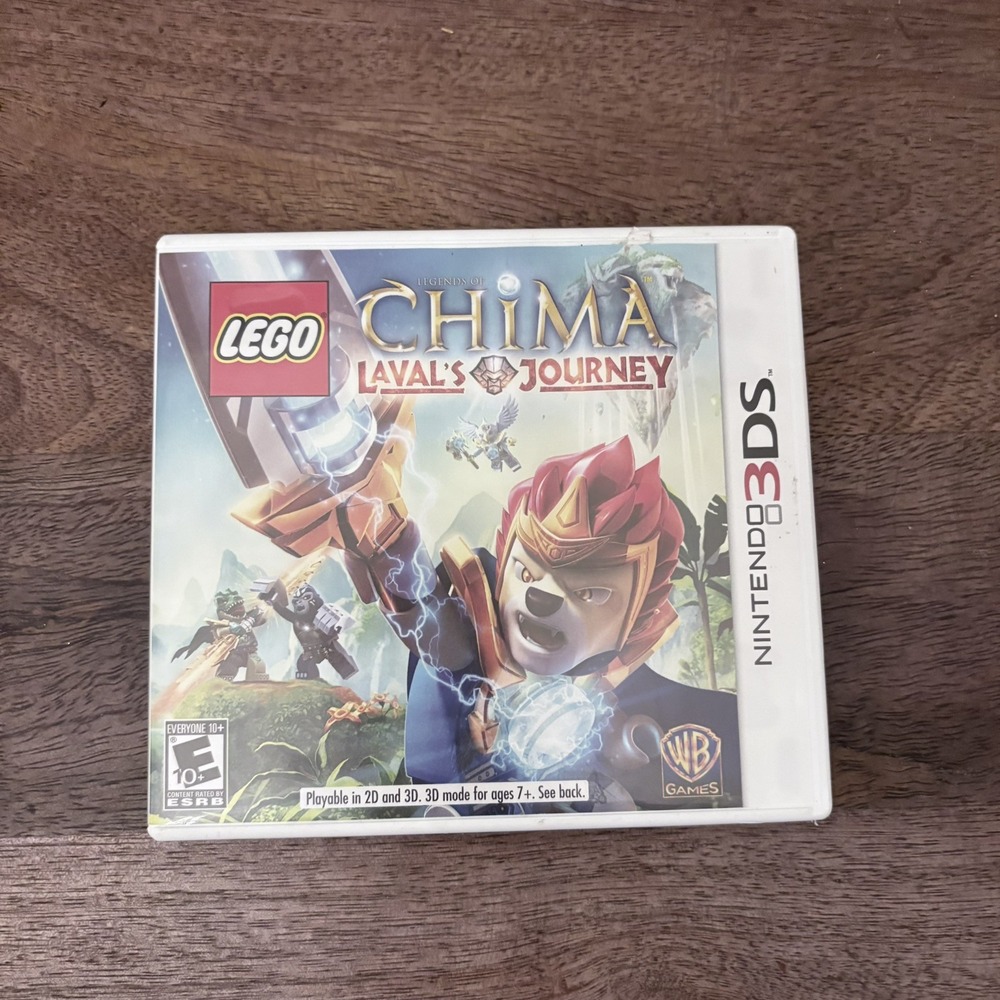 LEGO Legends of Chima: Laval's Journey Nintendo 3DS, 2013 2D & 3D Complete‎ DS